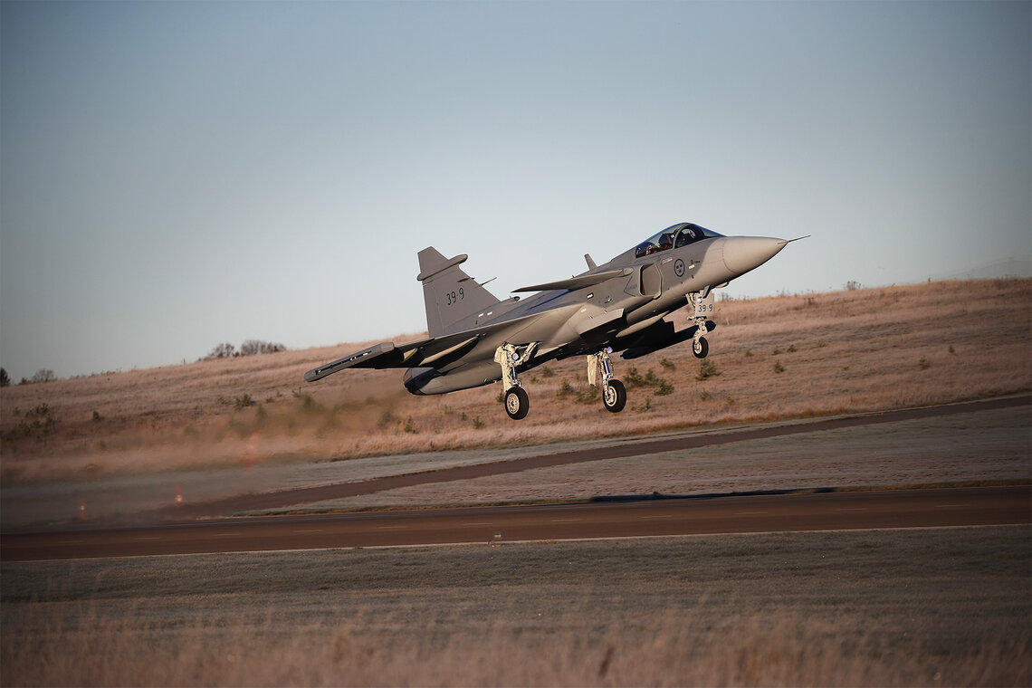 Das zweite Gripen E Testflugzeug im Einsatz | Cockpit